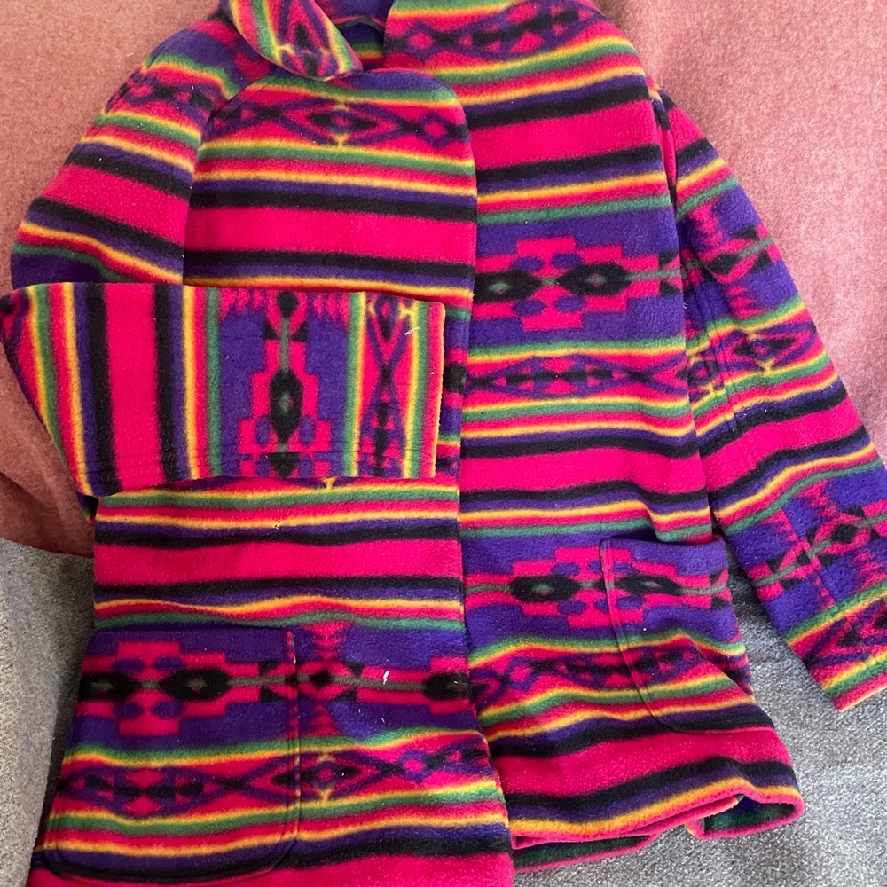 Vibrant Striped Jacket